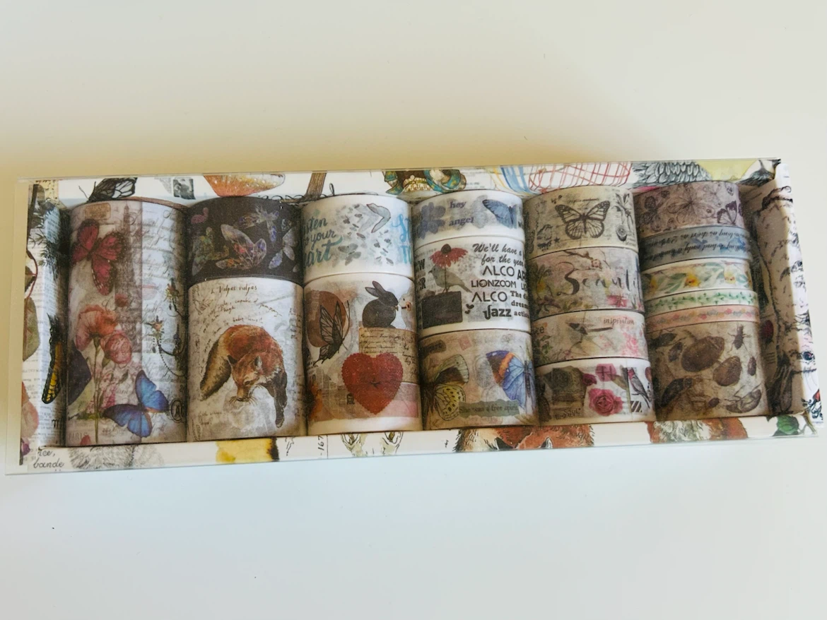 Animal world Washi-journaling - photo 4
