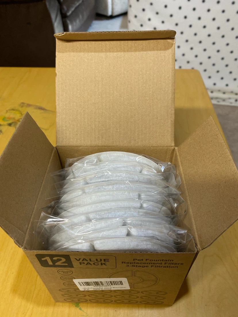 12 Pack Pet Fountain Replacement Filters - photo 2