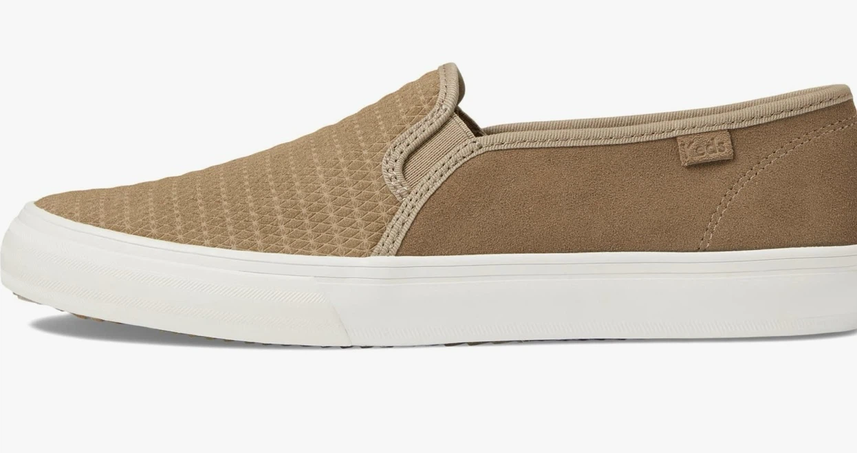 Keds Slip-On Sneakers - Tan Suede - photo 2