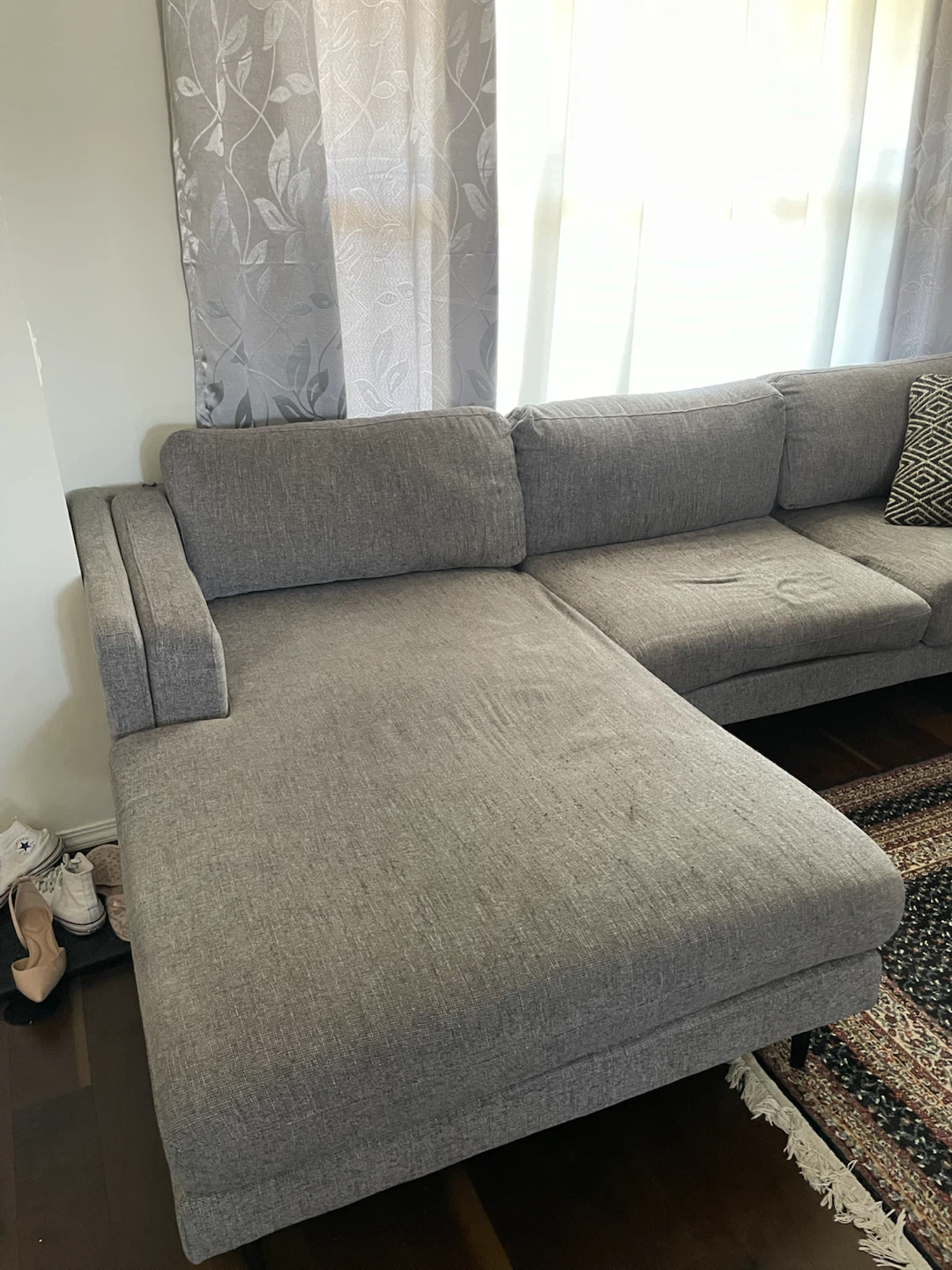 Grey Sectional Sofa - photo 3