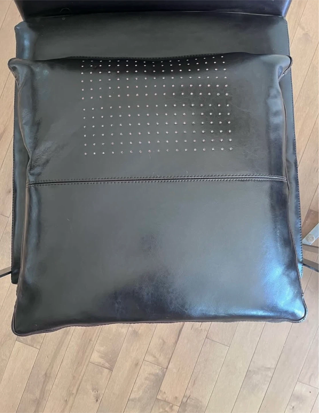 Genuine Mid-century Modern leather arm chairs (2) - photo 5
