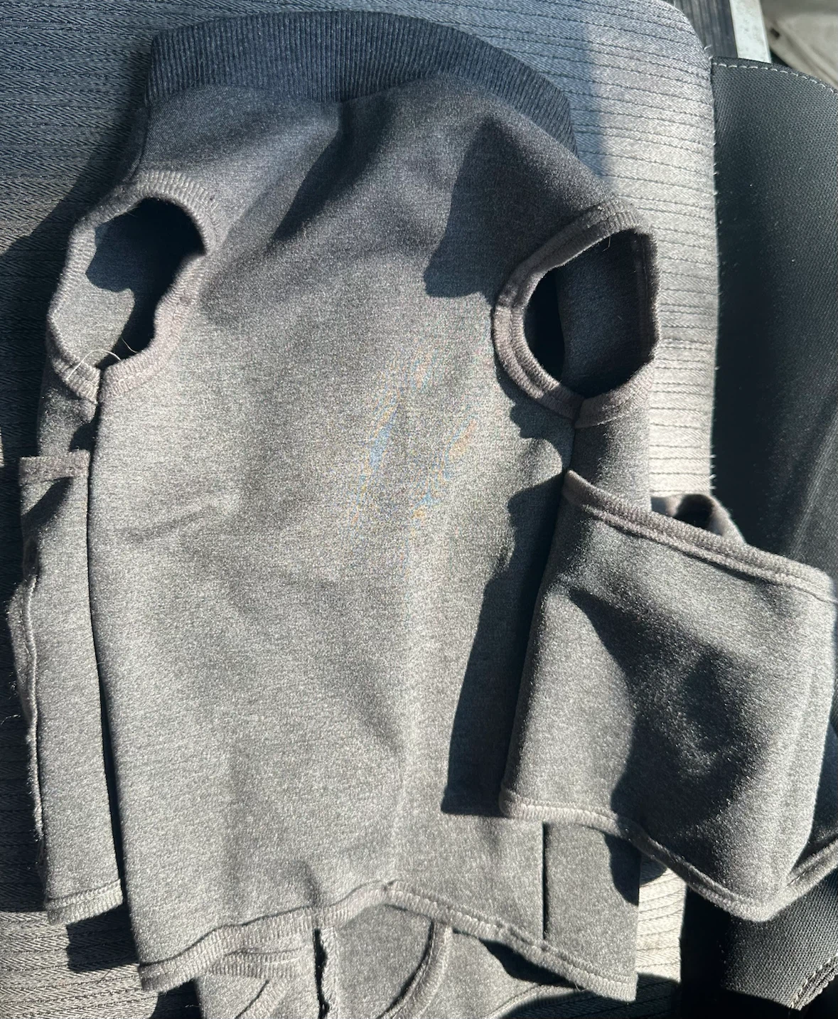 Dog Anxiety Vest - Dark Grey Medium - photo 4