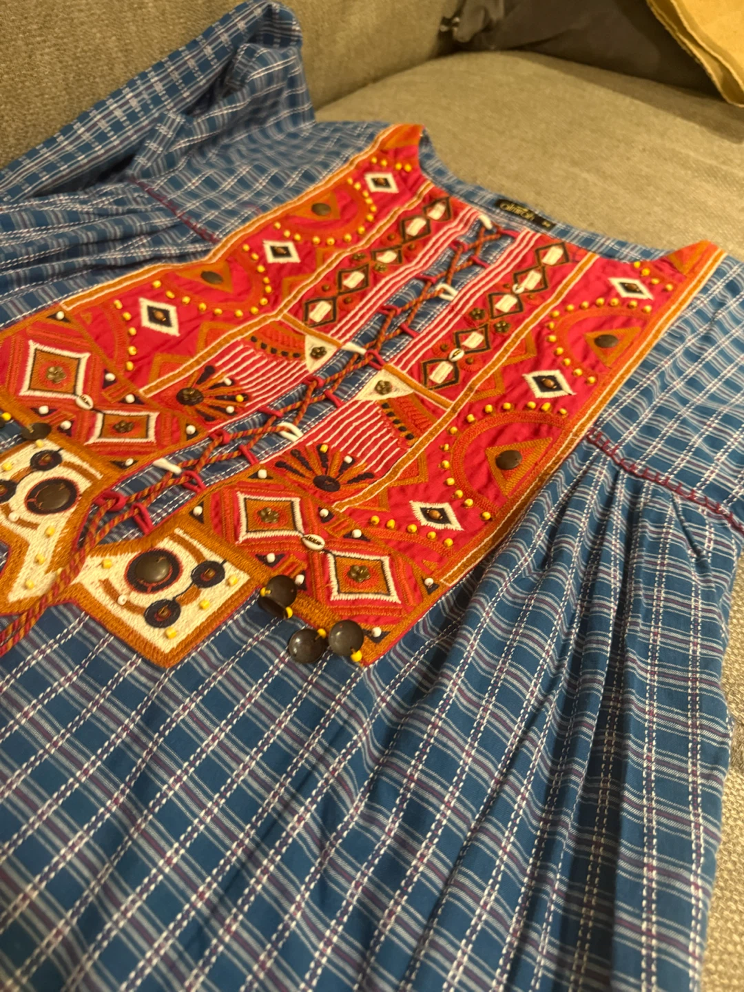 Almirah Embroidered Kurti - Medium - photo 3