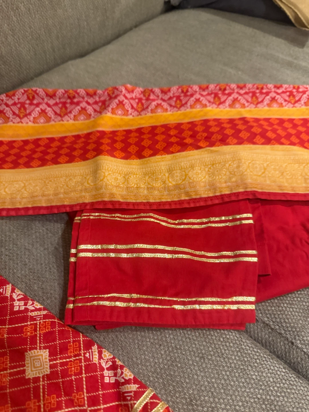 Satrangi Red Kurta - photo 2
