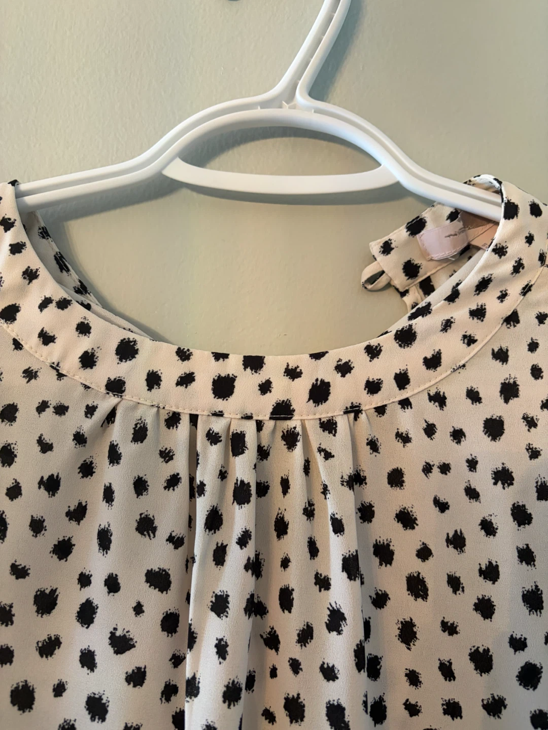 Forever 21 Dalmation Print Blouse - Medium - photo 3