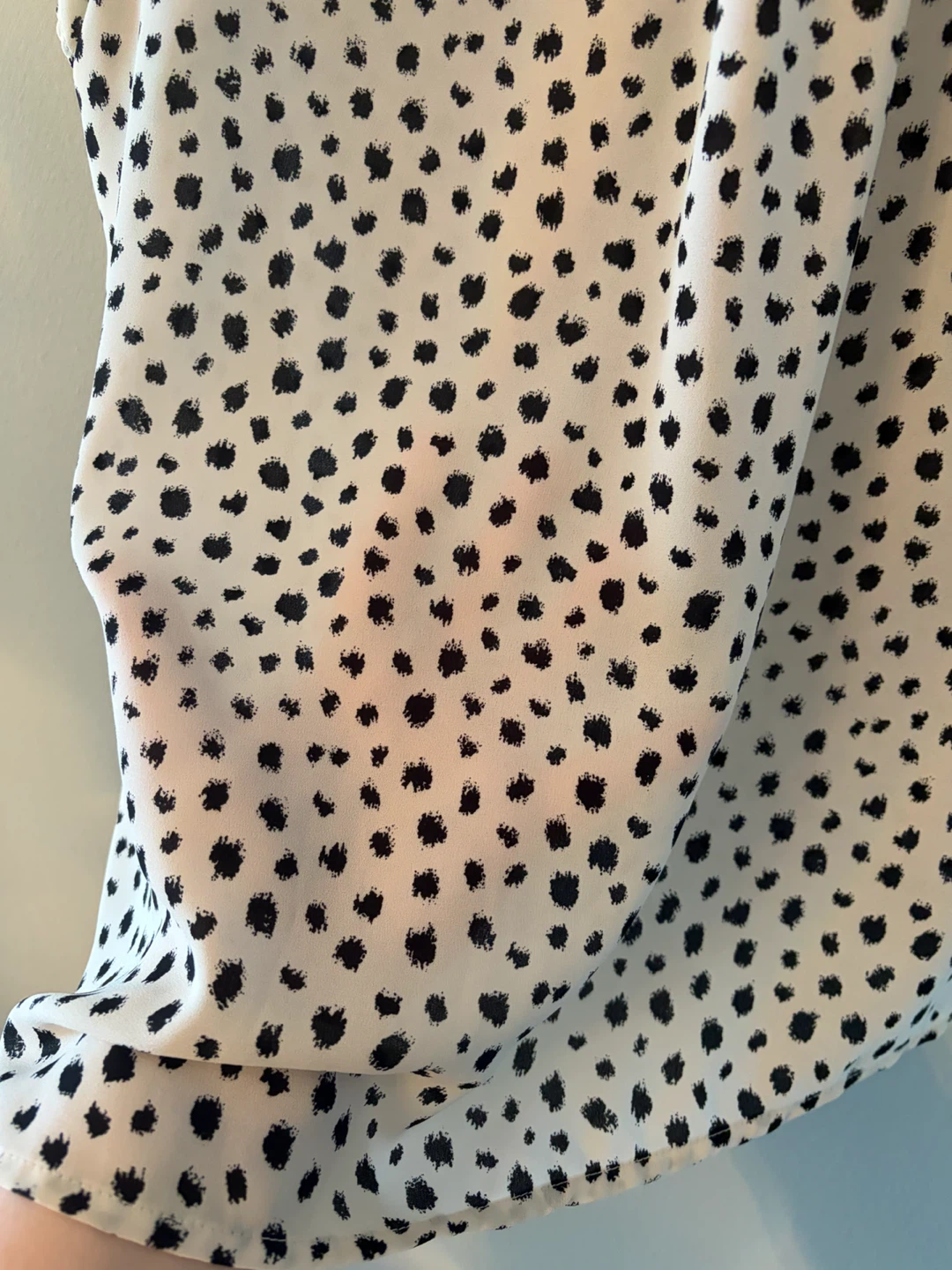 Forever 21 Dalmation Print Blouse - Medium - photo 5