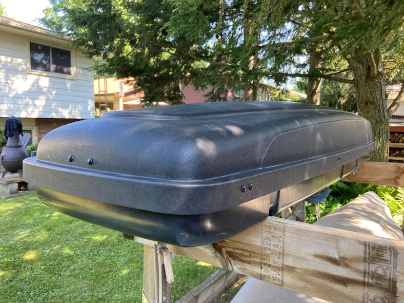 Black Cargo Roof Box Carrier - photo 3