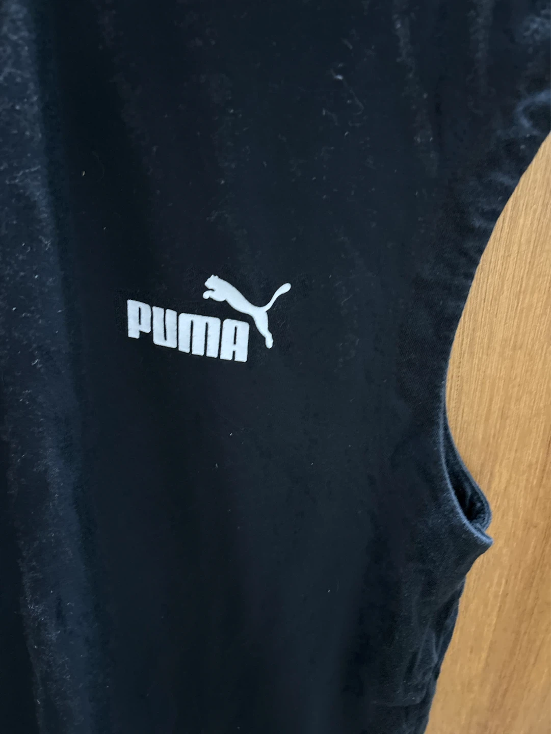Puma Black Sleeveless T-Shirt - Size M - photo 3