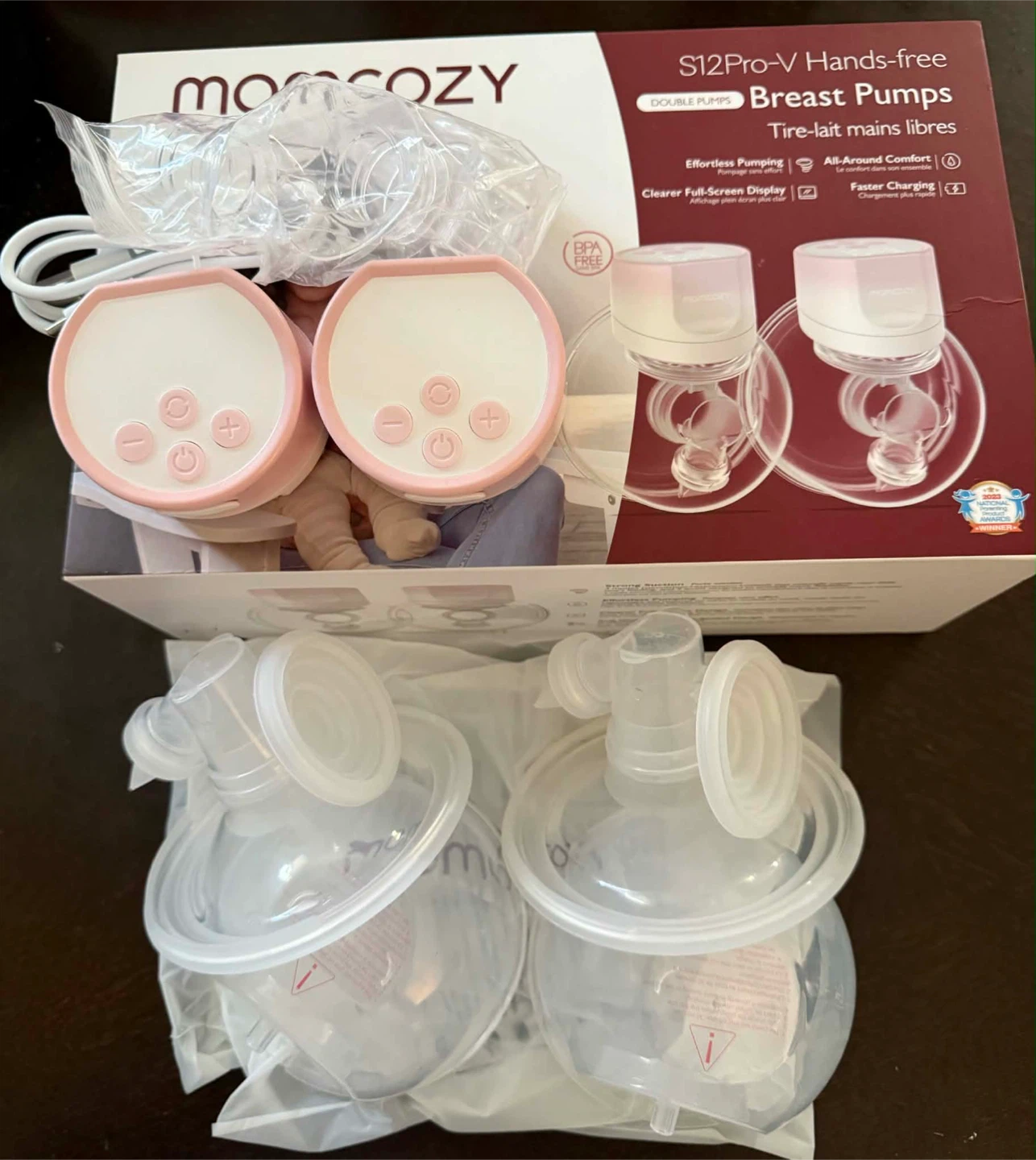 Momcozy S12 Pro-V Double Electric Breast Pumps