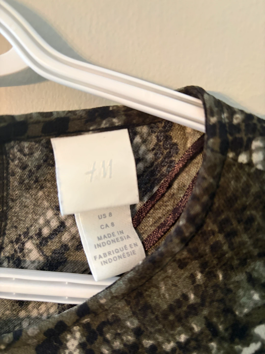 H&M Snake Print Dress - US 8 - photo 4