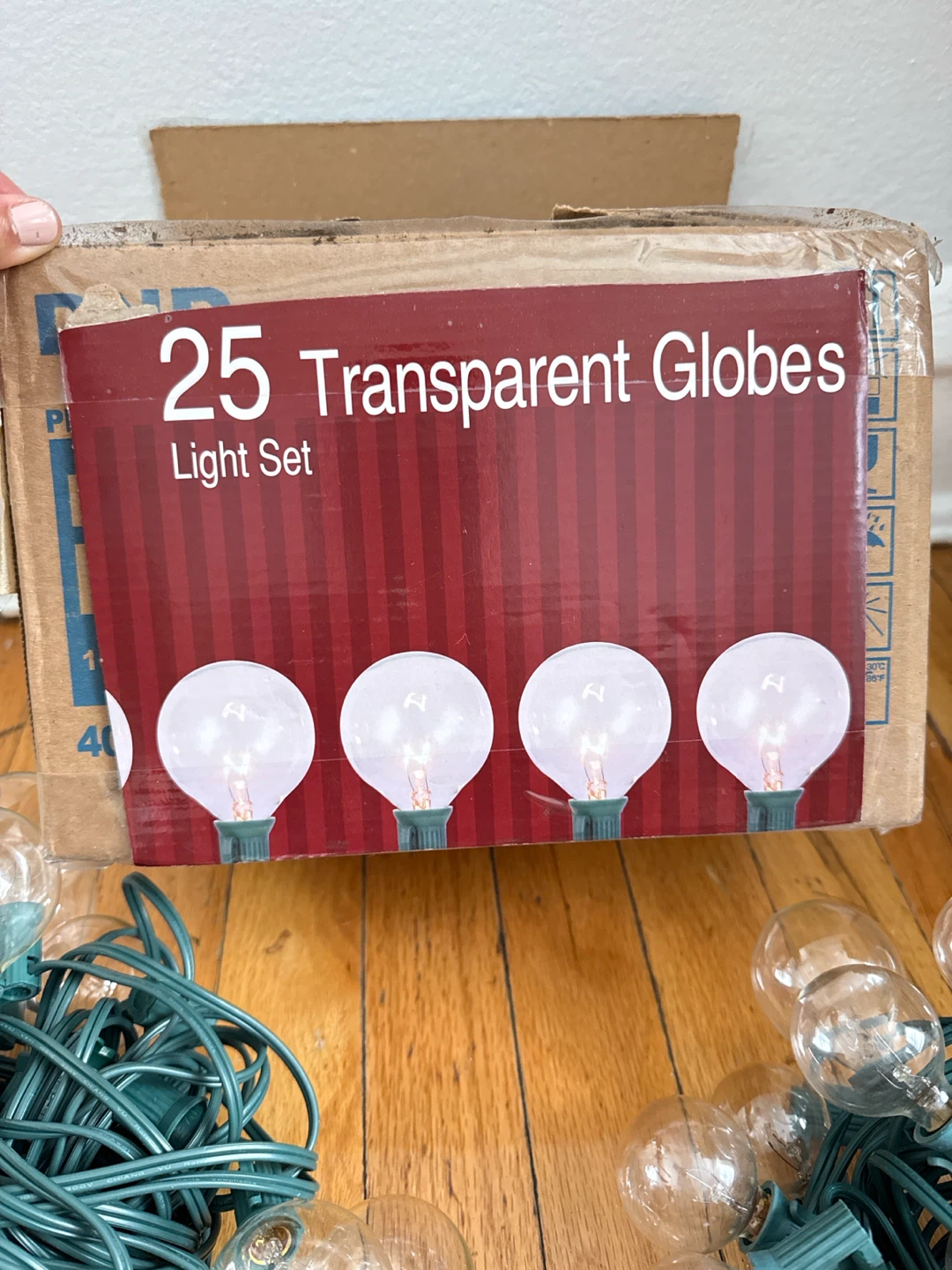 25 Transparent Globes Light Set - photo 2