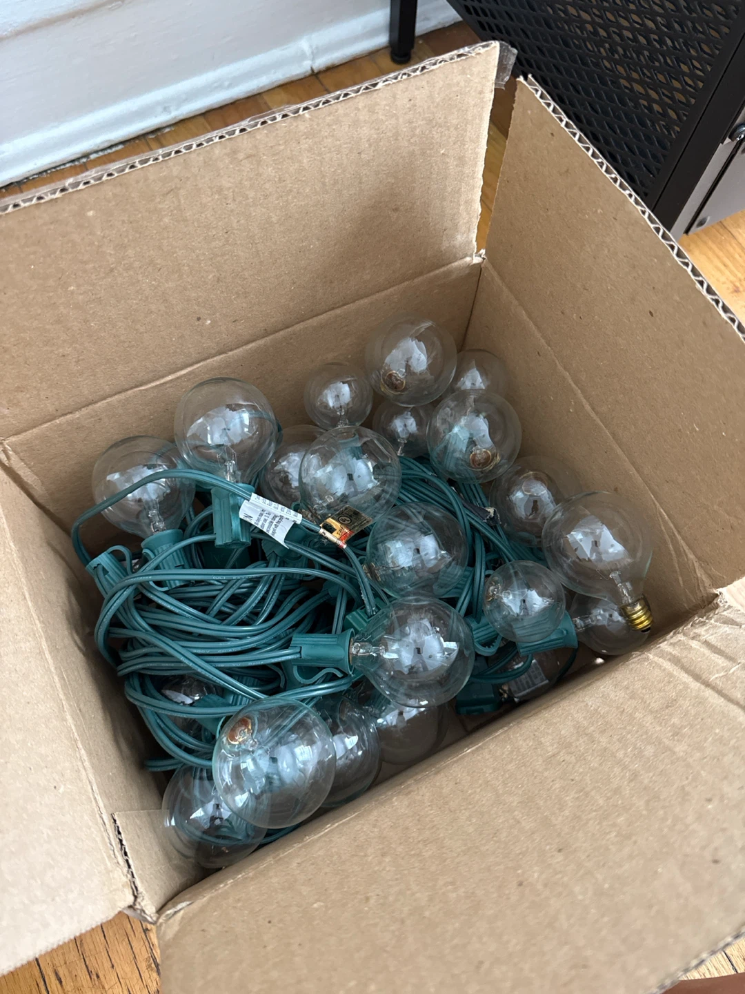 25 Transparent Globes Light Set - photo 3