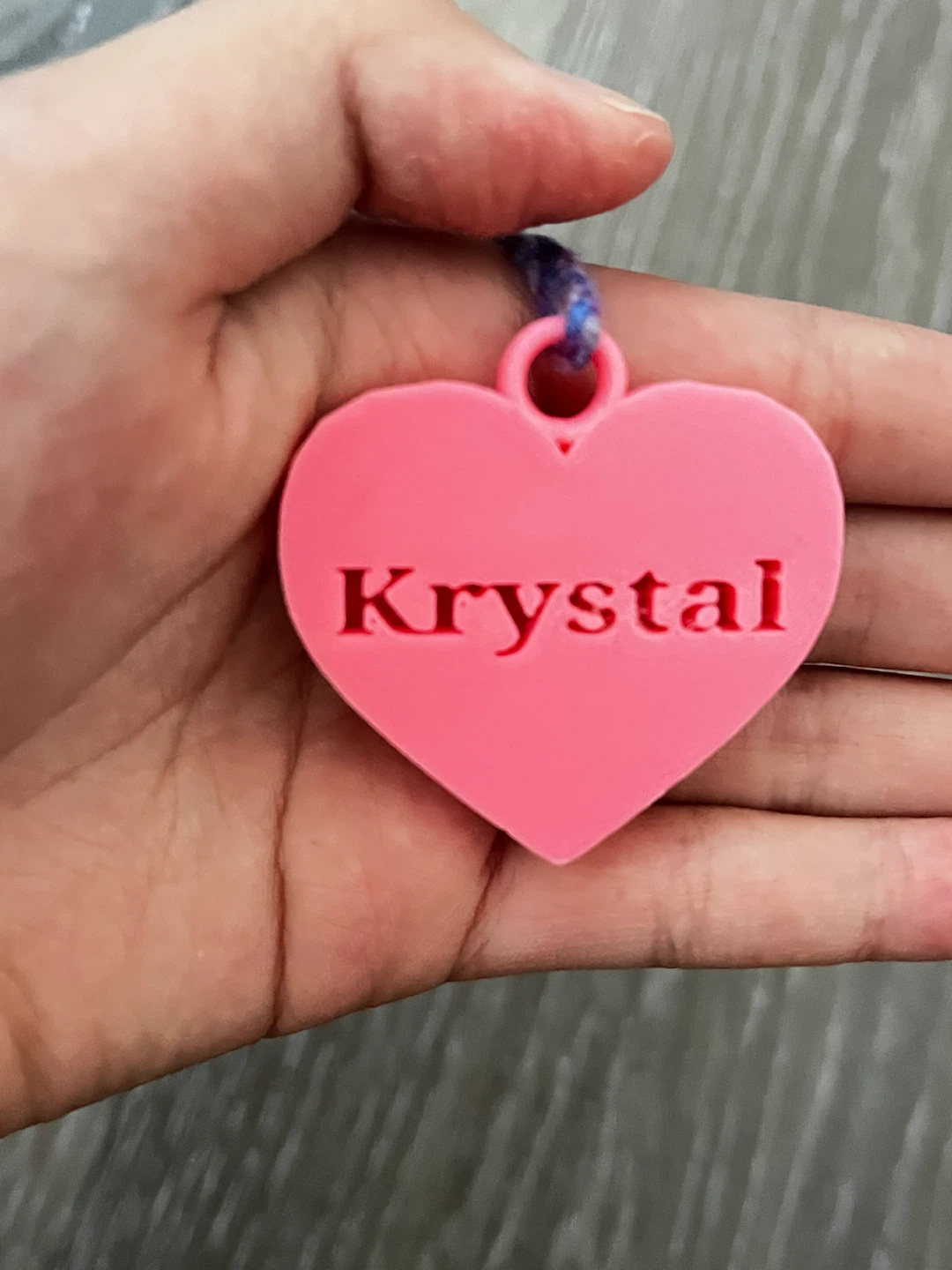 3d printed custom made name tags