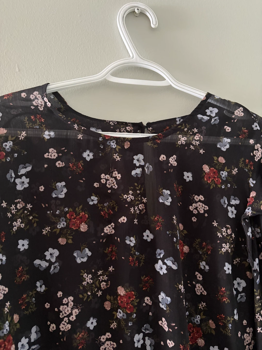 Floral Sheer Blouse - photo 3