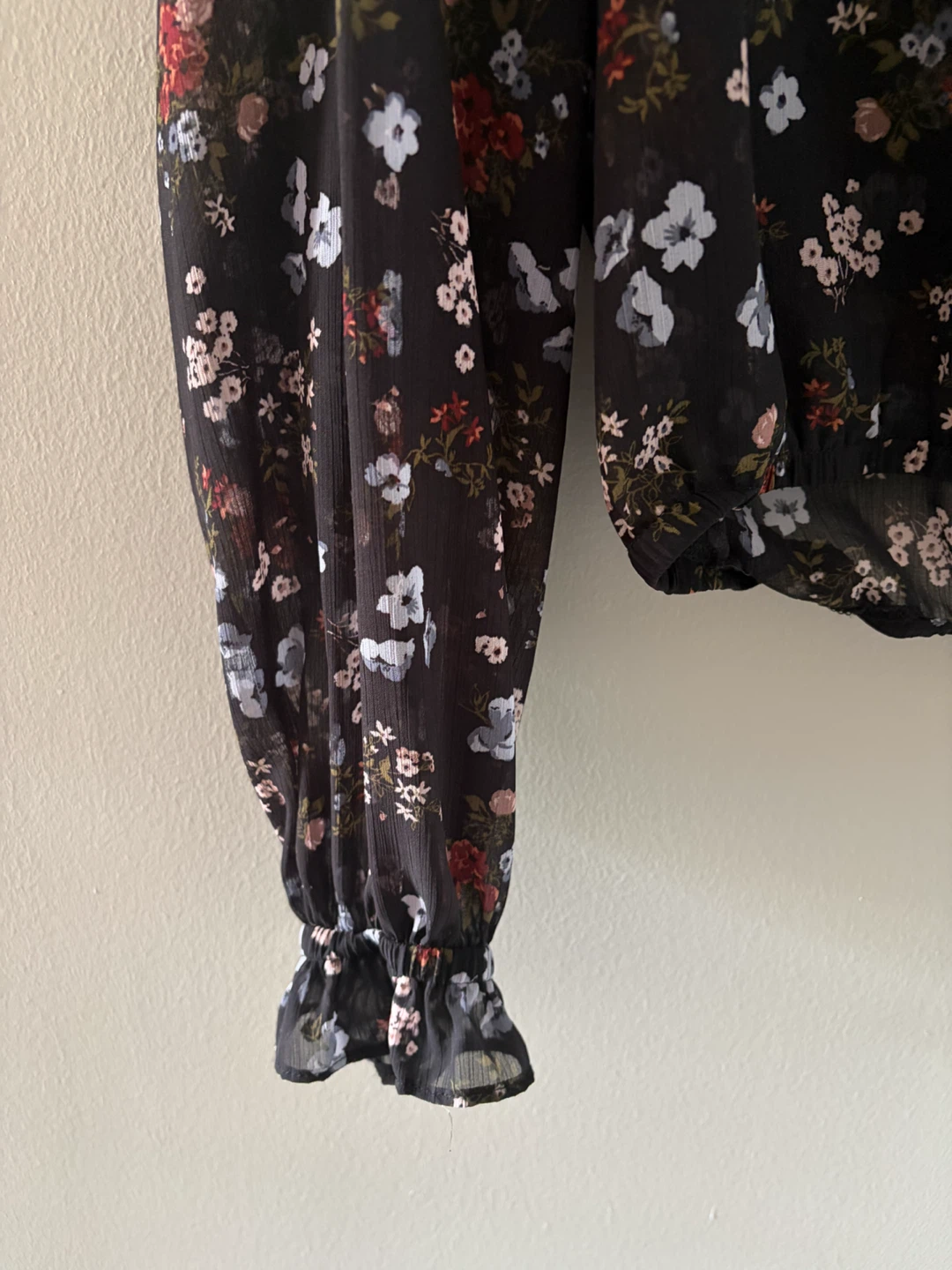 Floral Sheer Blouse - photo 4