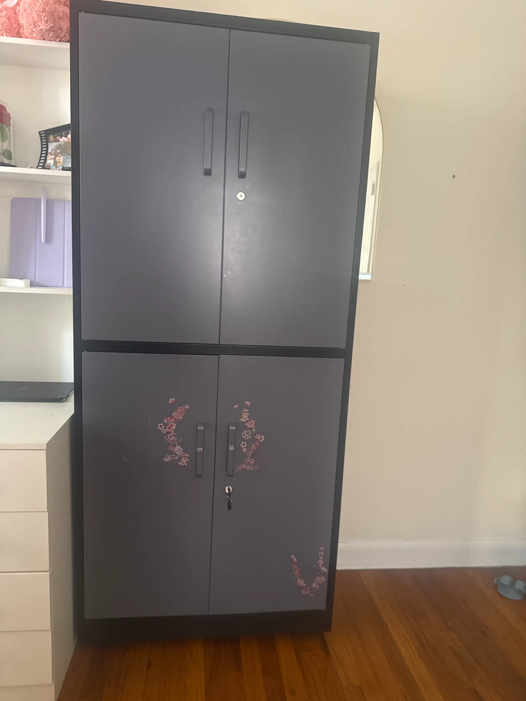 Metal cupboard