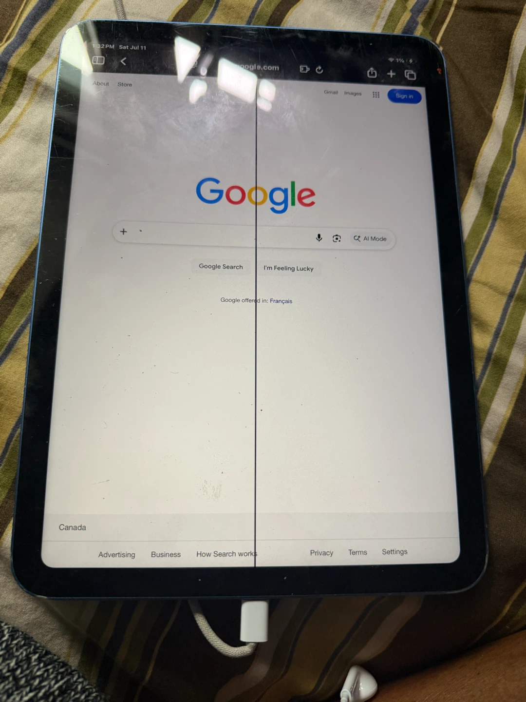 Apple iPad Air (Blue)