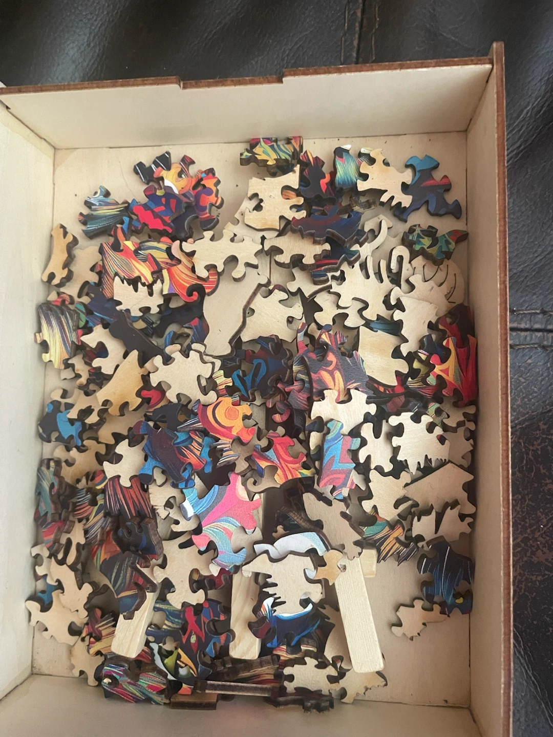 Wooden puzzle new - photo 2