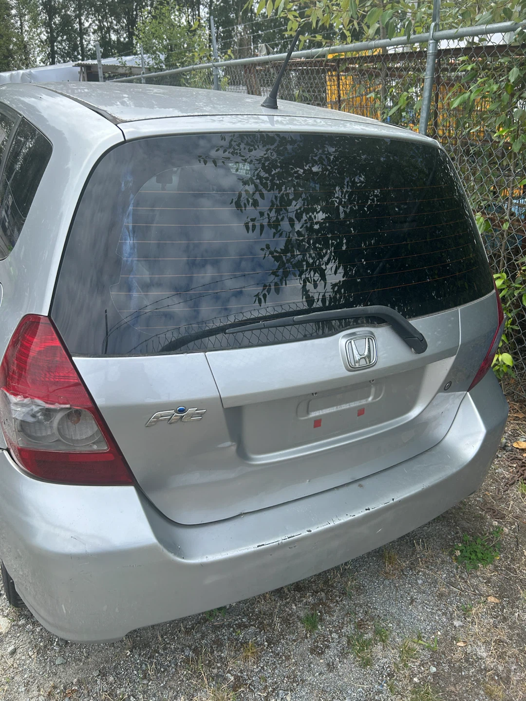 Silver Honda Fit - manual , selling $1,800 - photo 3