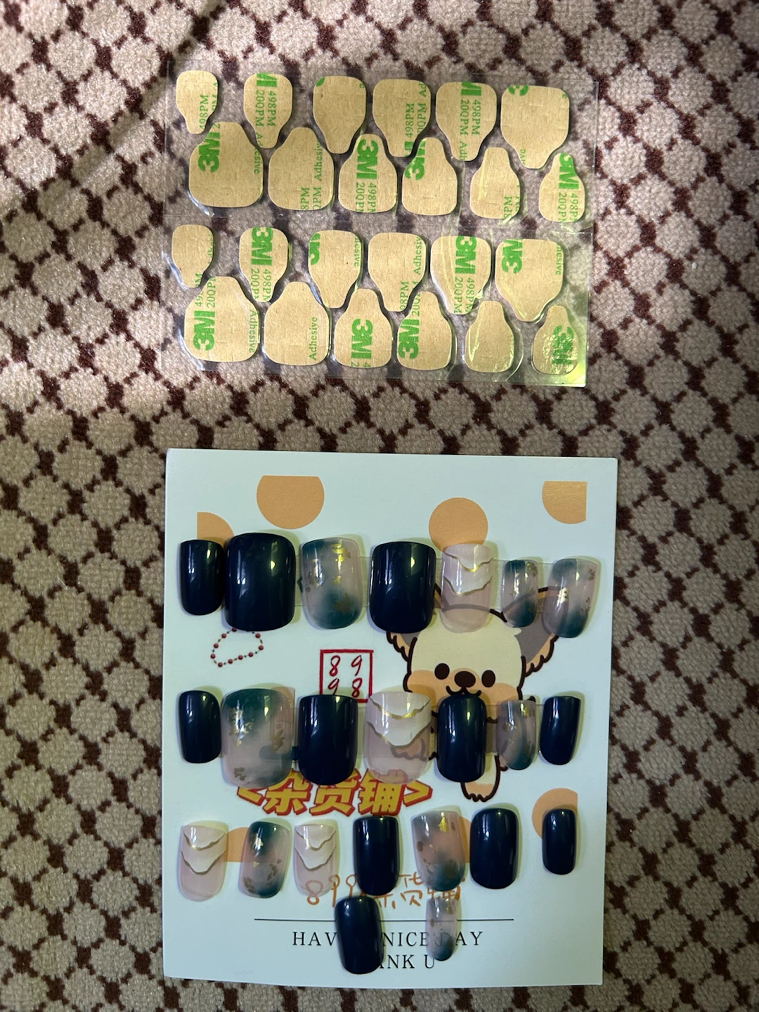 Press-On Nails with Adhesive Tabs