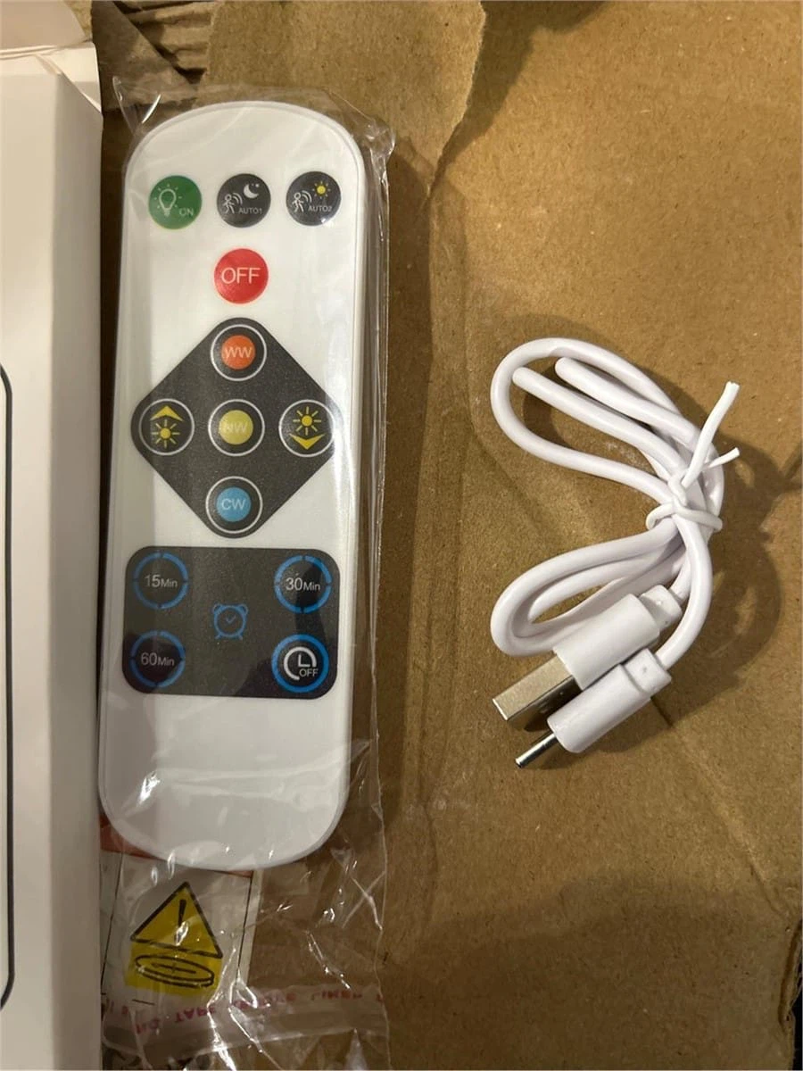 Motion Sensor LED Ceiling Light with Remote - photo 3