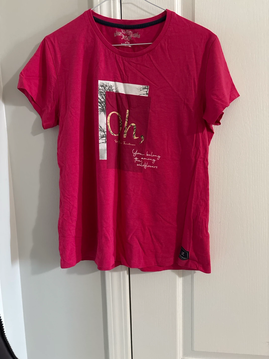 Kidley Pink Graphic T-Shirt