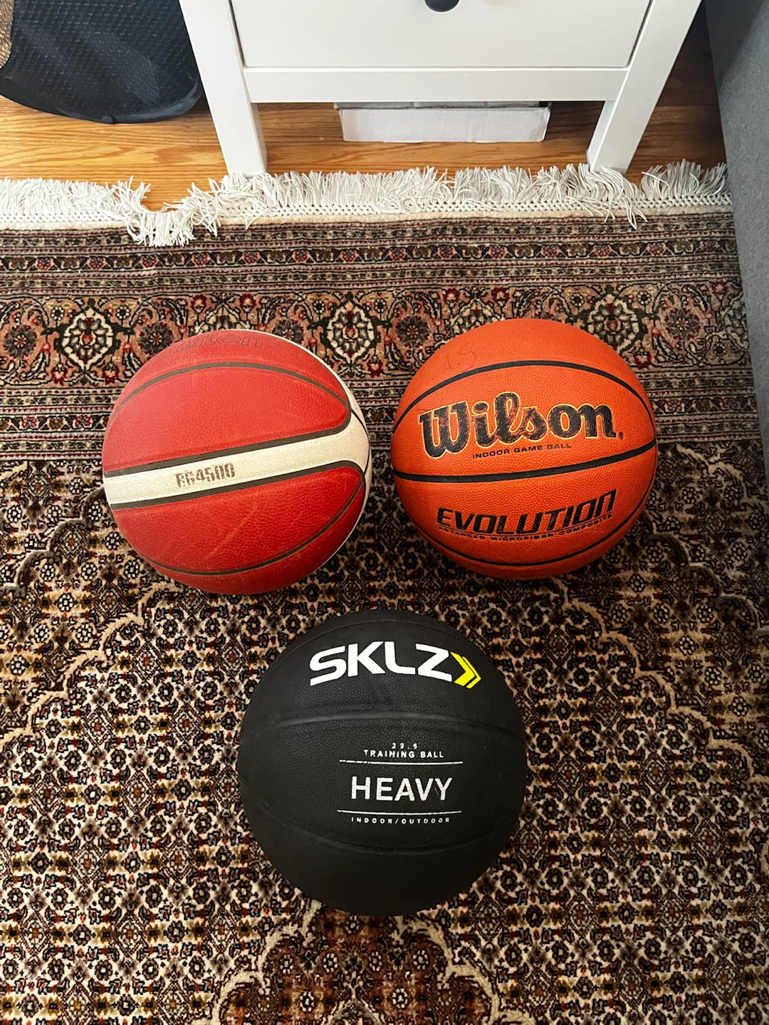 Weighted, Molten, & Wilson Basketballs