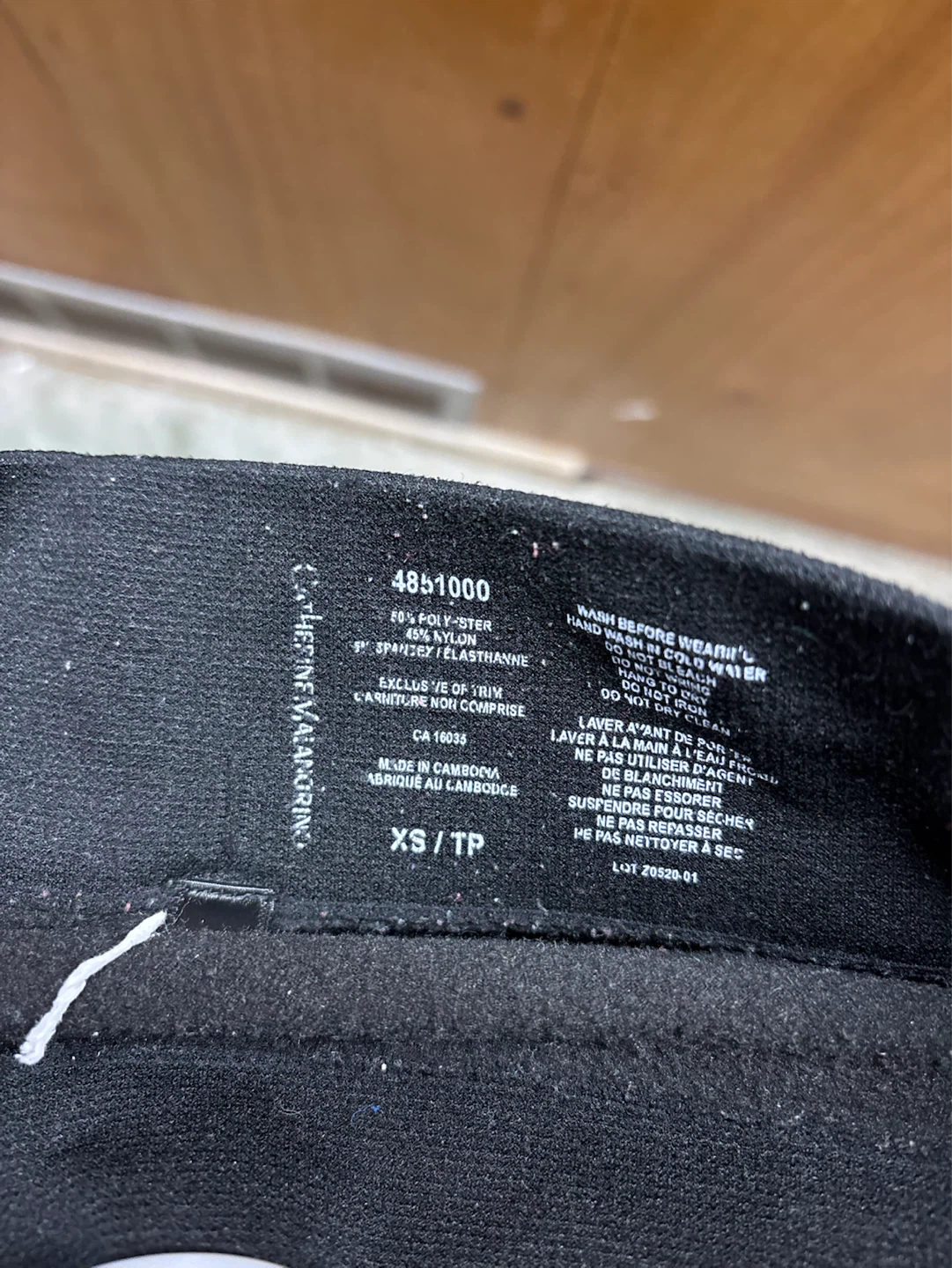 Manduka Black Leggings XS/TP - photo 3