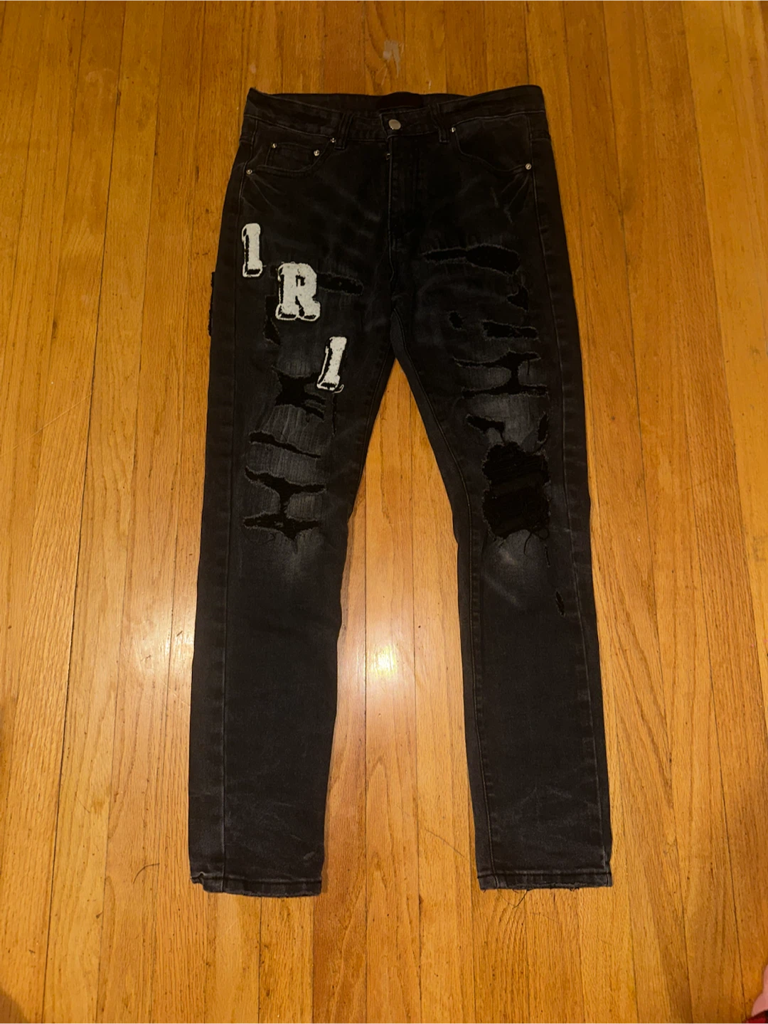 Black AMIRI jeans