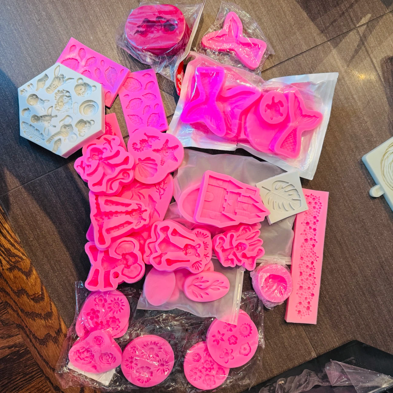 Assorted Silicone Molds for Baking and Crafts
