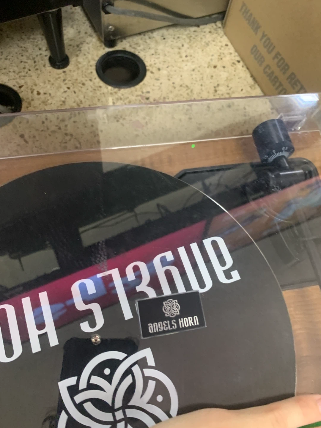 Angels Horn Turntable