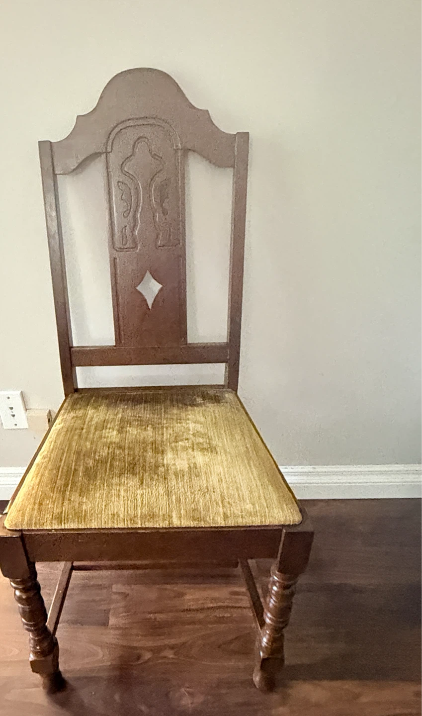 Wooden Dining Table with 6 Chairs - photo 3