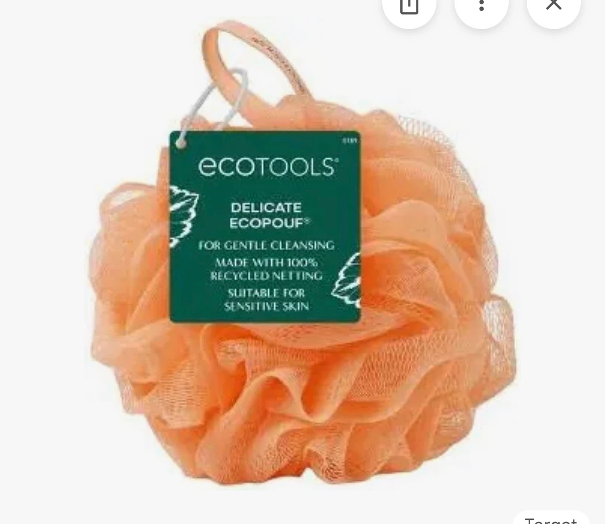 Ecotools Pastel Orange Delicate Ecopouf (6 Count) - photo 5