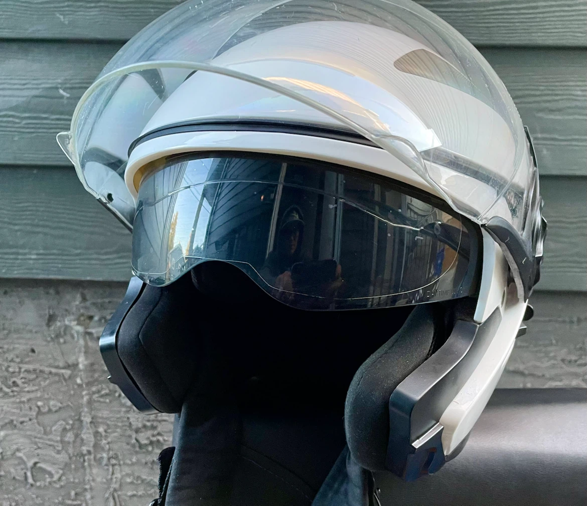 Voss motorcycle helmet