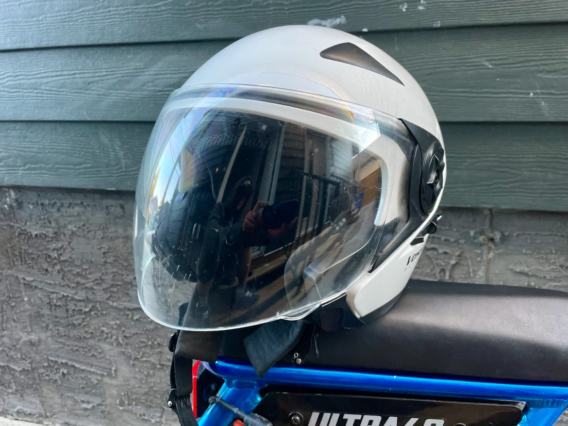 Voss motorcycle helmet - photo 3
