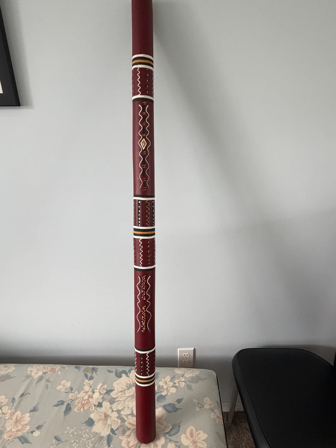 Didgeridoo with Aboriginal Art - photo 2