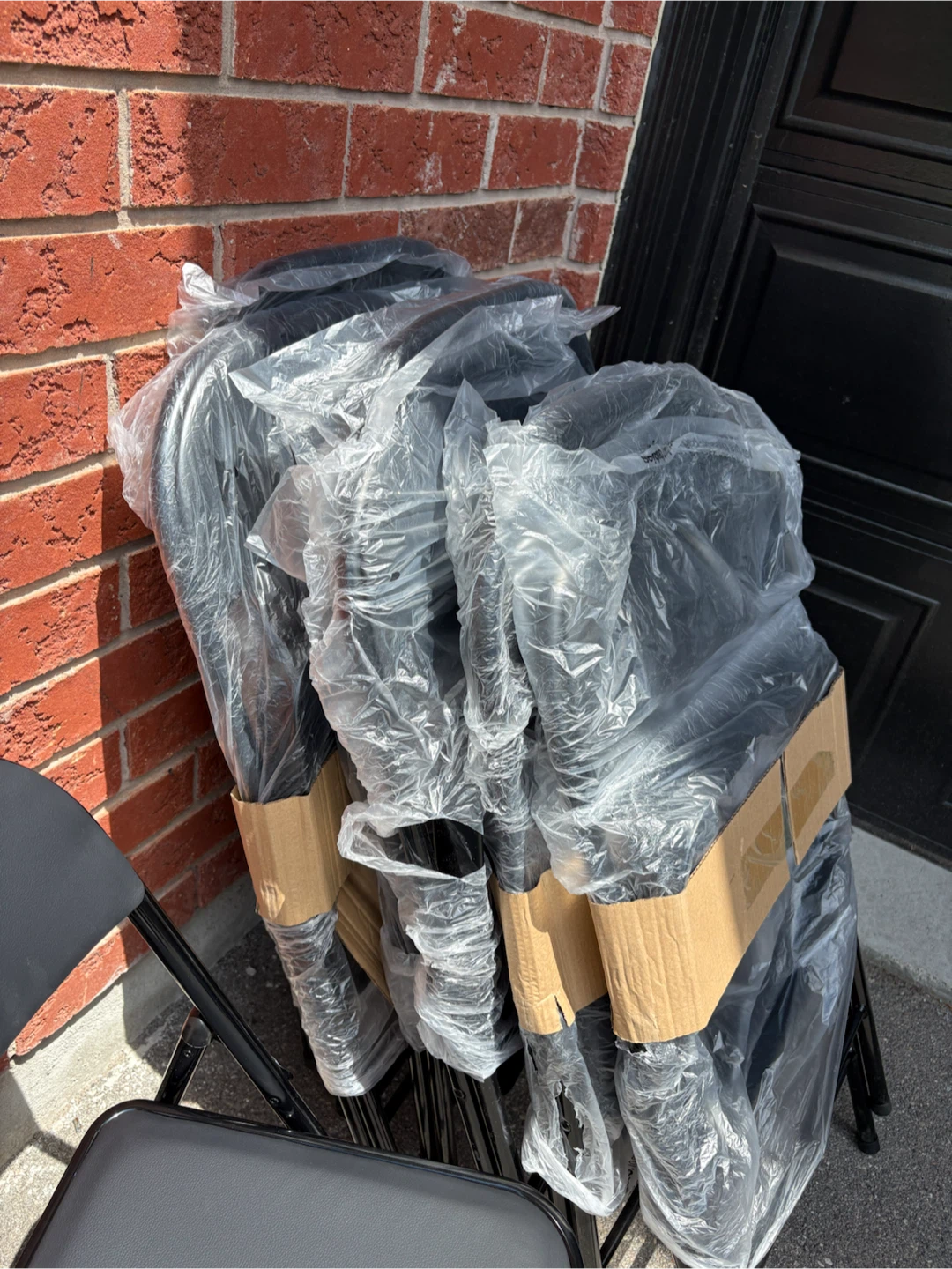 Folding chairs (new) - have 10 - photo 3