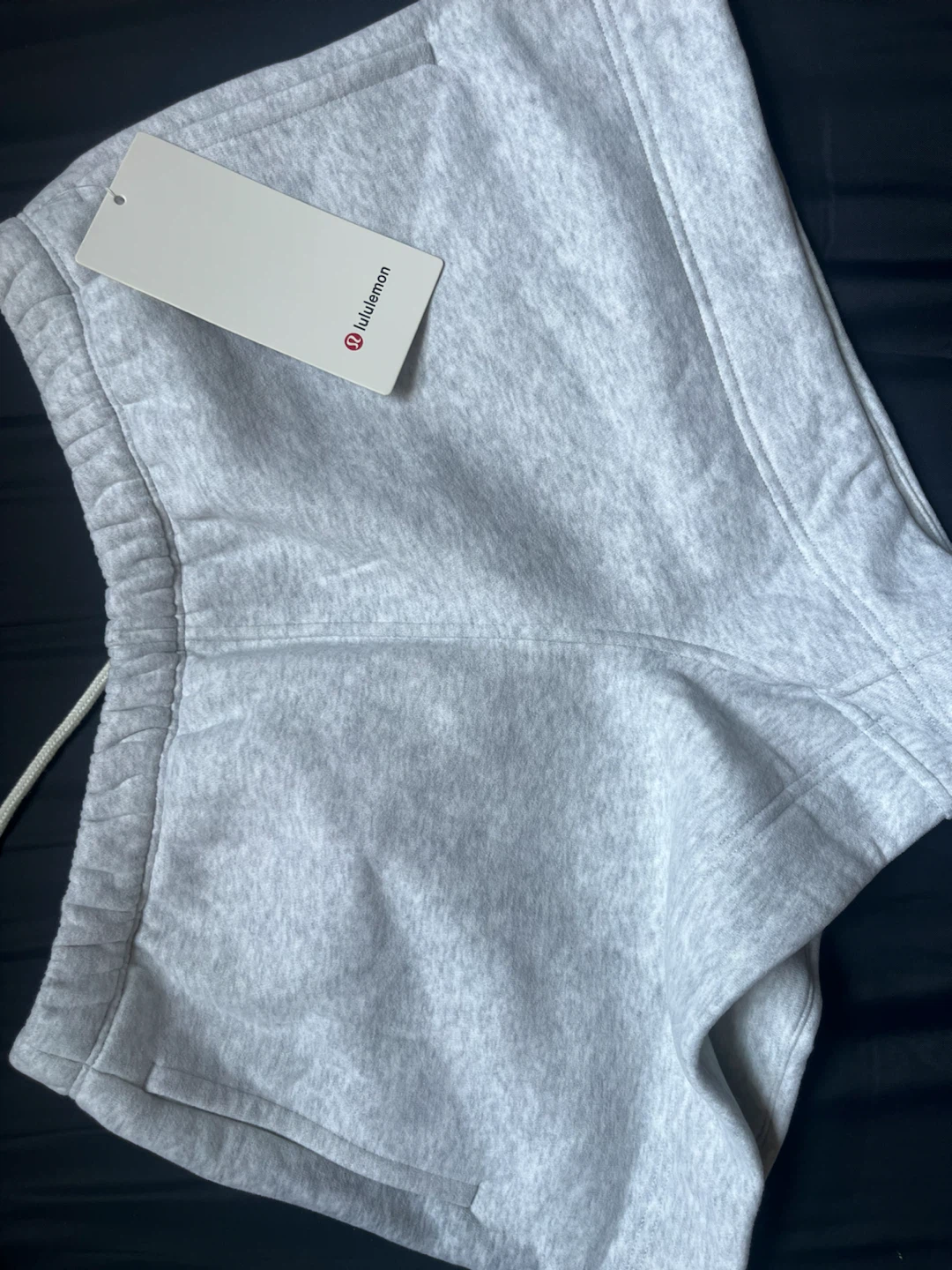 Lululemon Grey Fleece Shorts