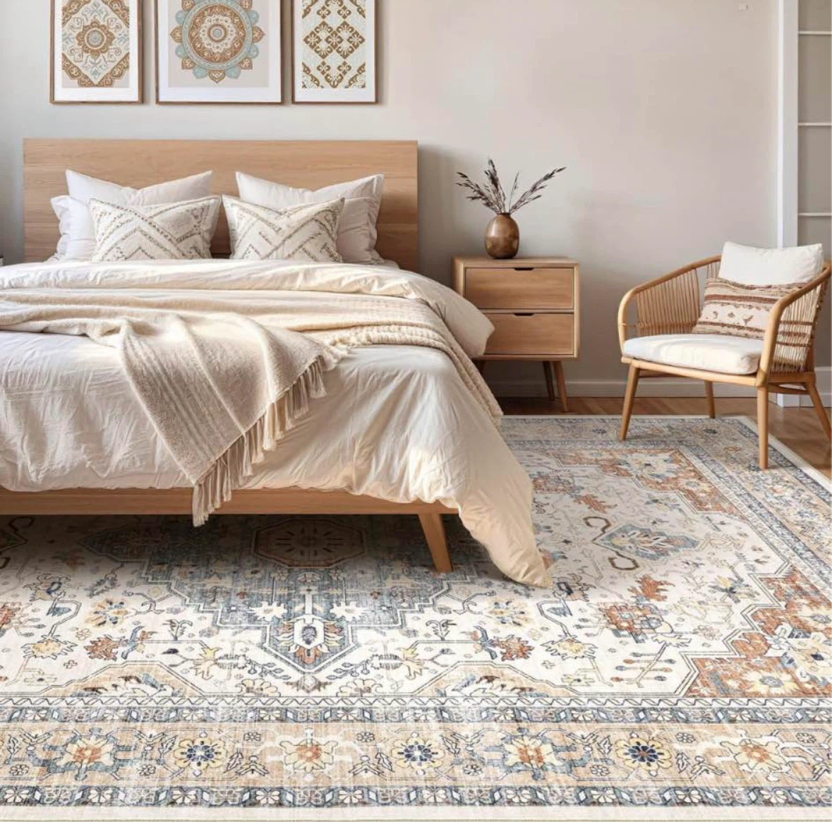 Faux Wool Area Rug 10x14ft - photo 4