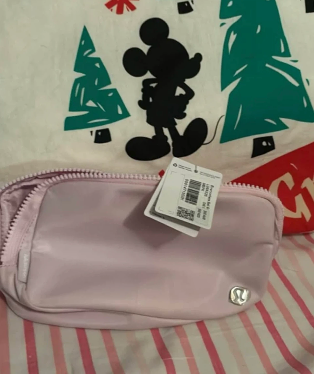 Lululemon belt bag 1L meadowsweet pink tags on