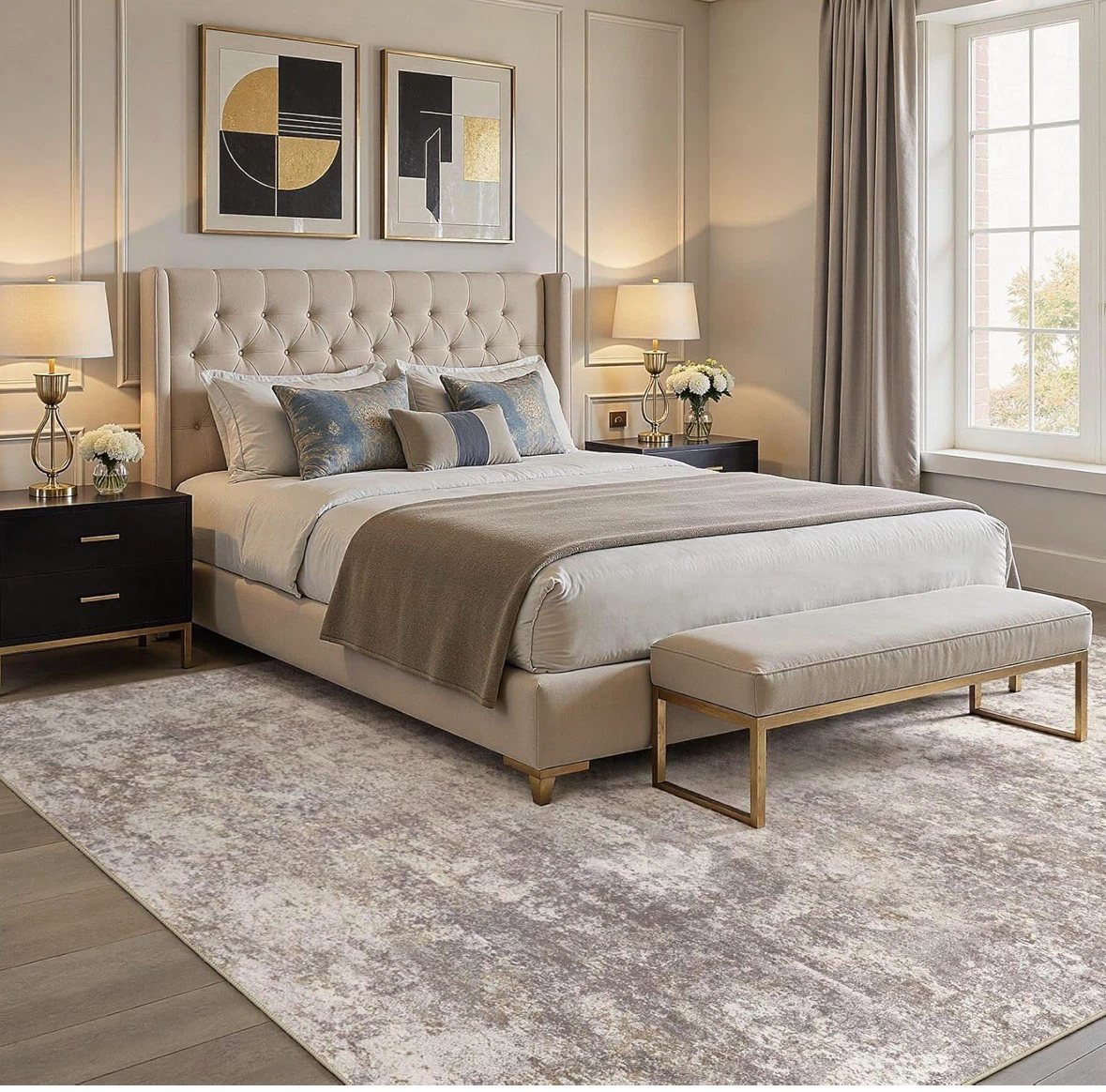 Distressed Area Rug - photo 2