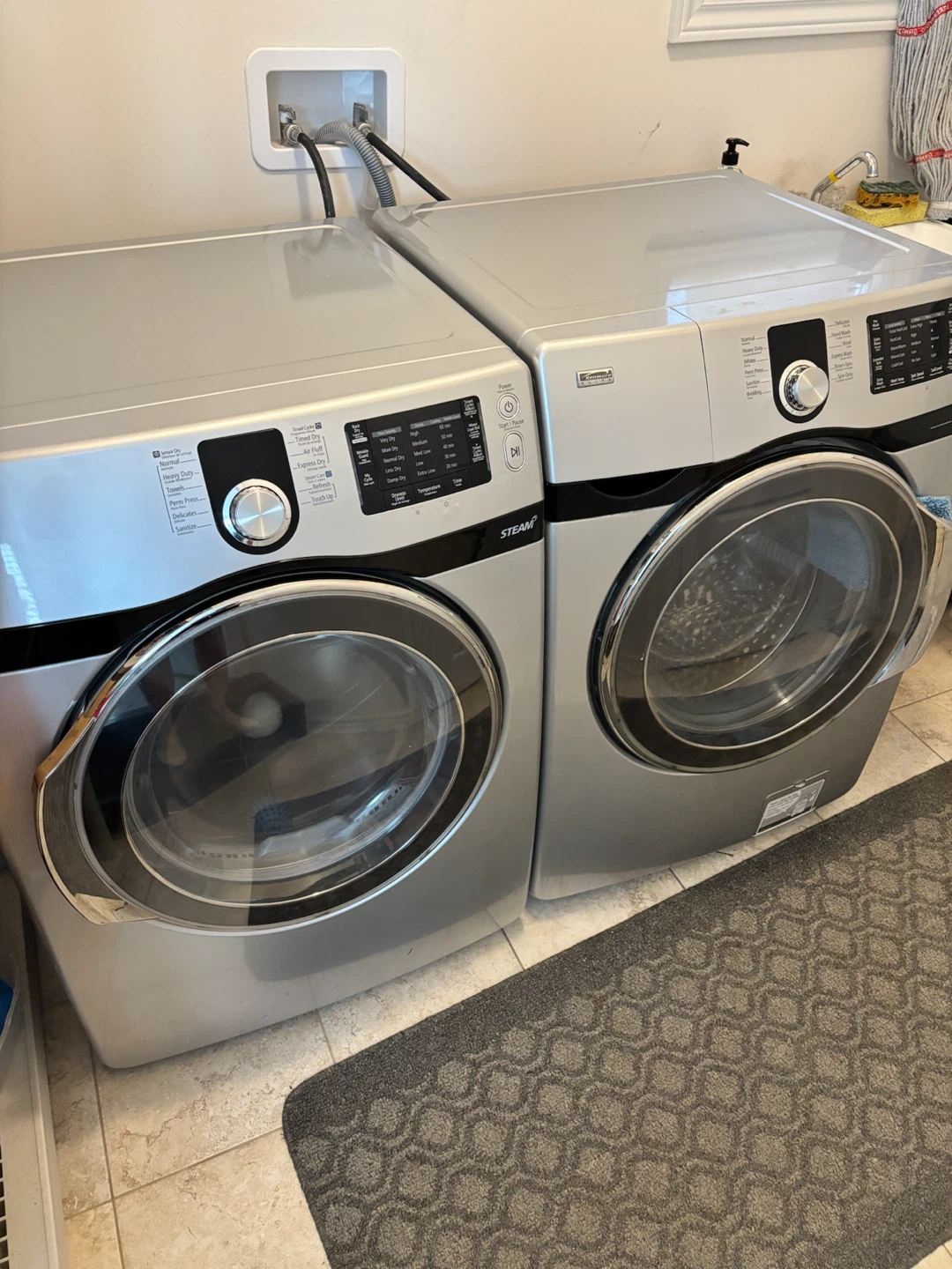 SAMSUNG WASHER AND DRYER - photo 2