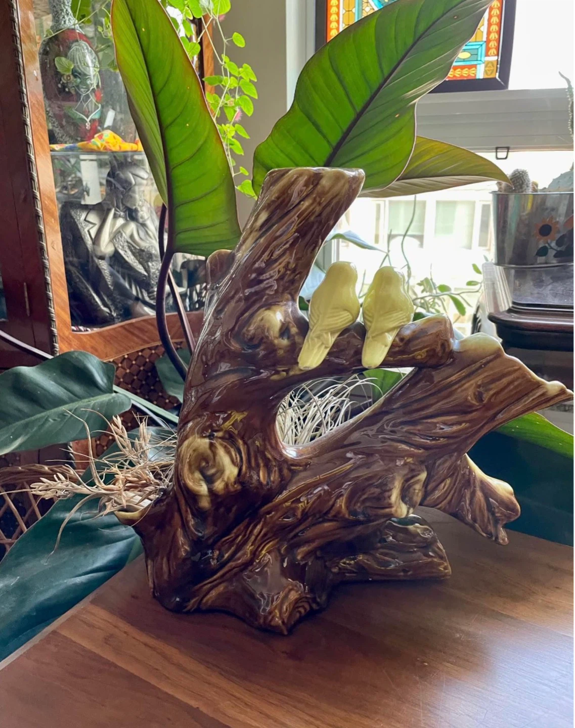 Vintage ceramic planter - photo 2