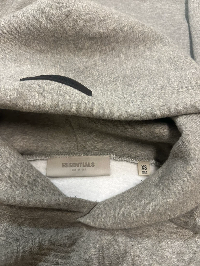 ESSENTIALS Fear of God Hoodie Grey XS - photo 3