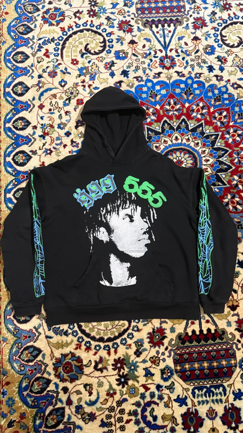 sp5der x juice WRLD hoodie