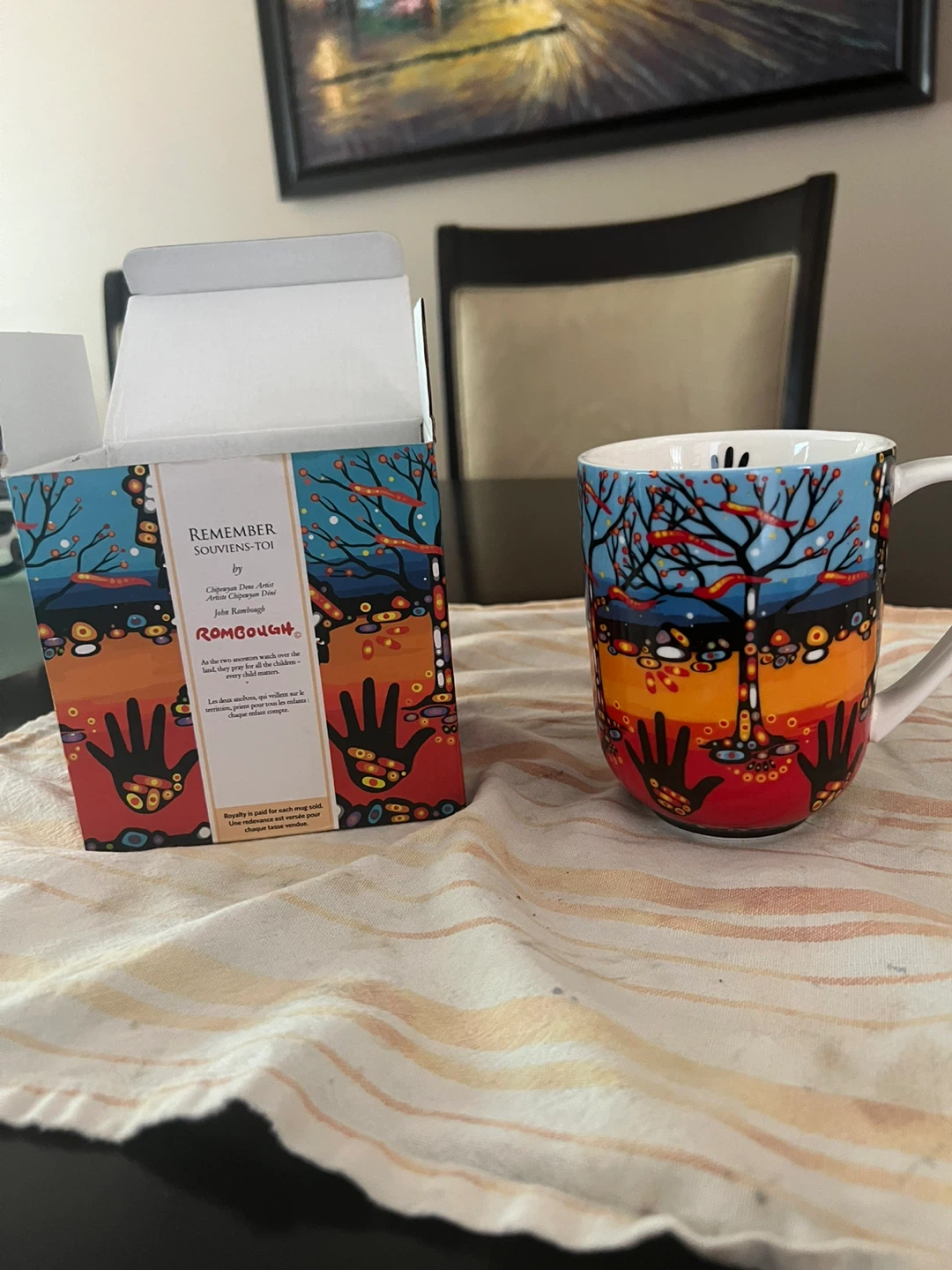 OscarDo Fine Porcelain Mug Canadian Designs 485 mL
