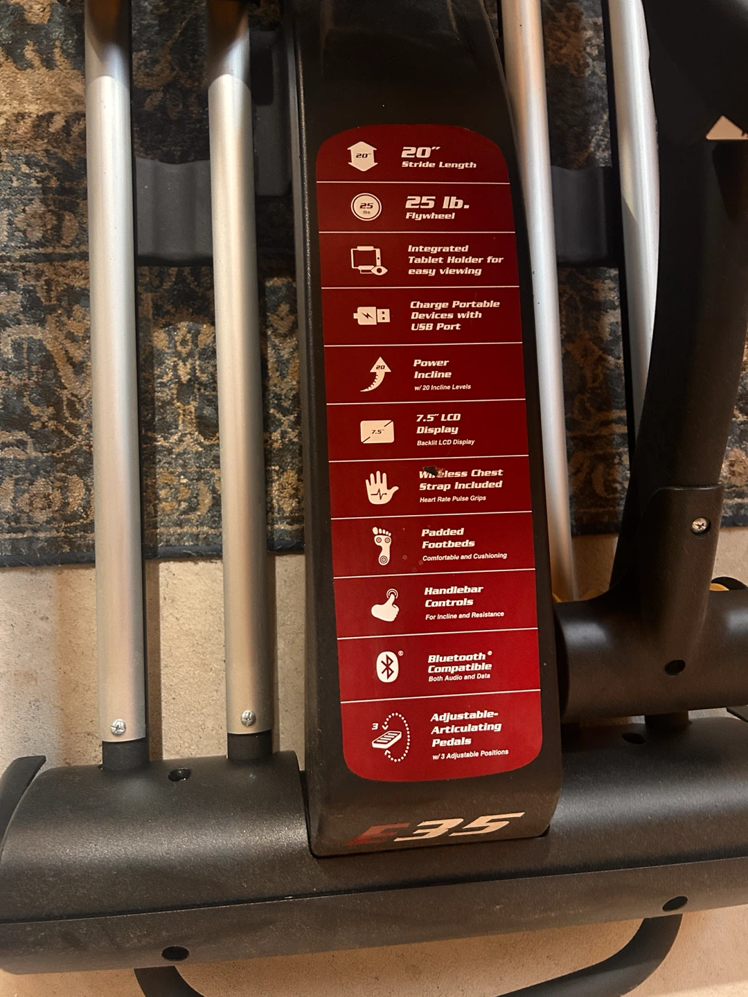 Sole E35 Elliptical Trainer - photo 2