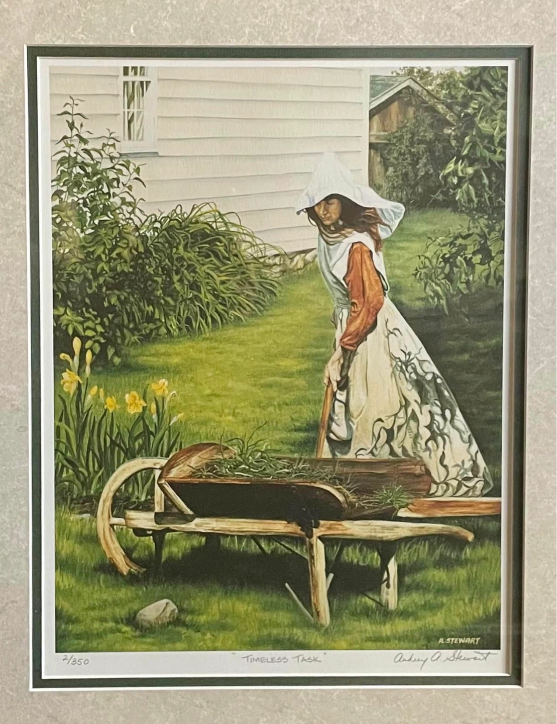 “Timeless Task”, S/N litho print - photo 3