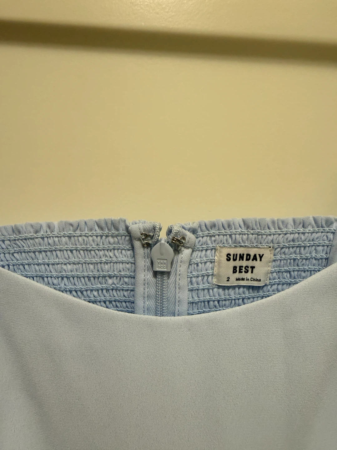 Sunday Best Light Blue Smocked Dress Size 2 - photo 3