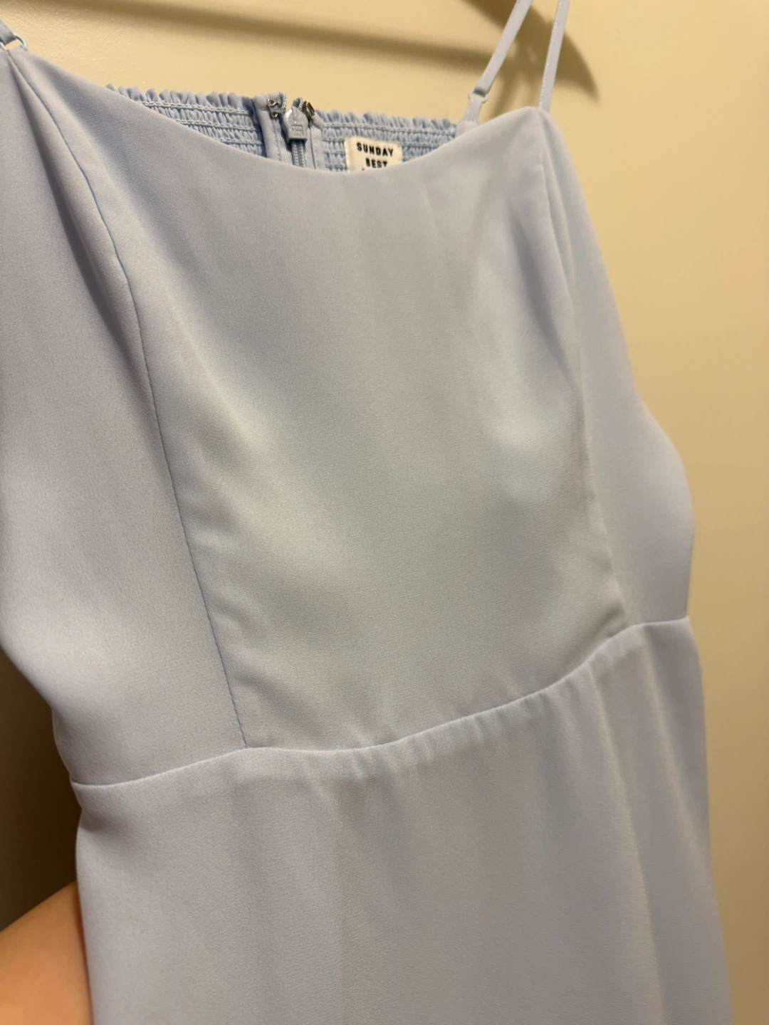 Sunday Best Light Blue Smocked Dress Size 2 - photo 4